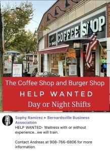 The Coffee Shop is hiring
