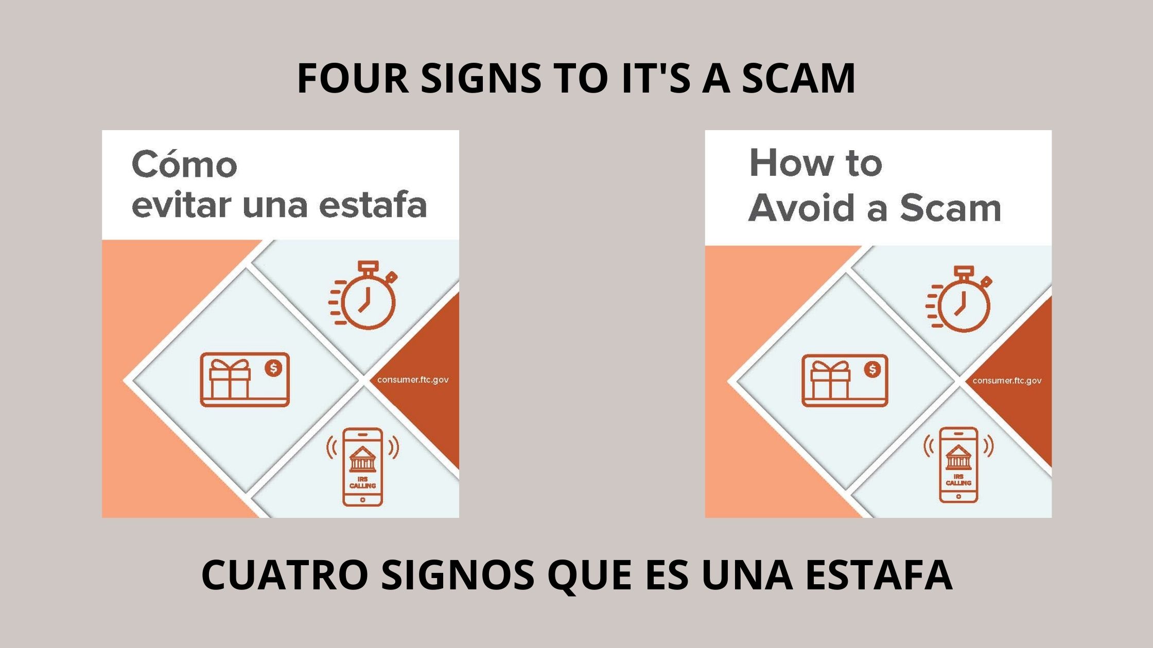 How to avoid a Scam - Camino De Fe